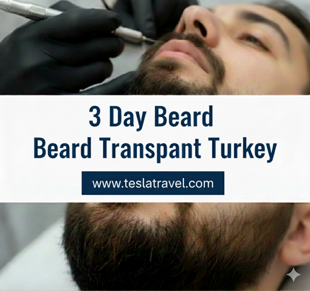 3 Day Beard Transplant Turkey Experience