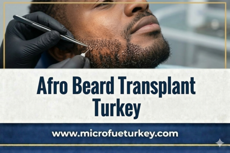 Afro Beard Transplant Turkey